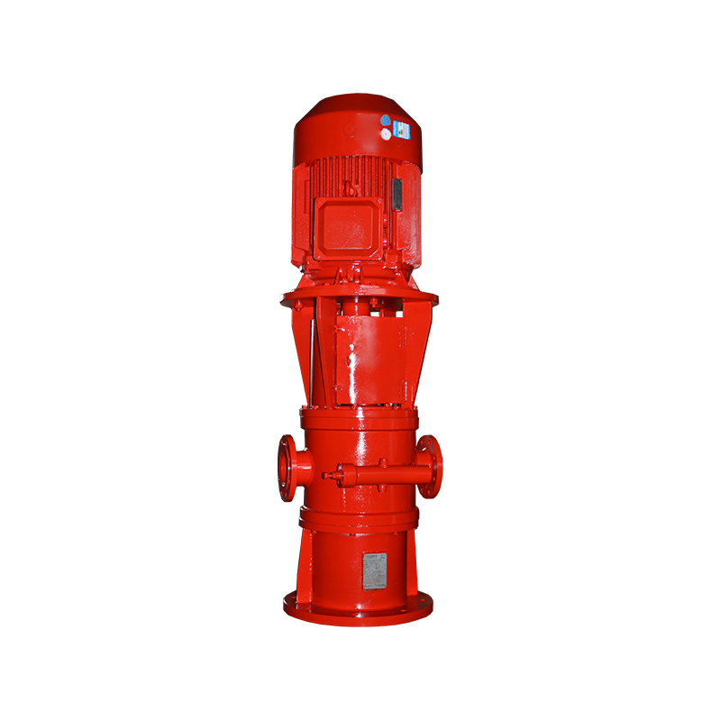 Vertikal dubbelskruvpump
